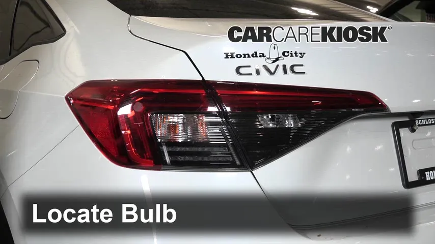 2022 Honda Civic Sport 2.0L 4 Cyl. Lights Tail Light (replace bulb)